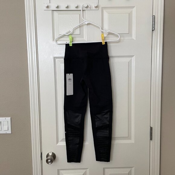NWT ALO 7/8 HIGH-WAIST MOTO LEGGING - Picture 4 of 6